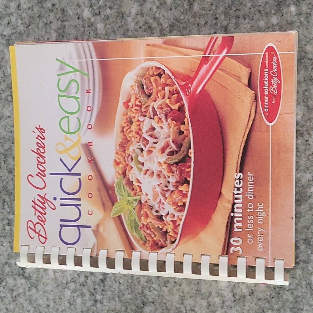 Betty Crocker's Quick and Easy Cookbook